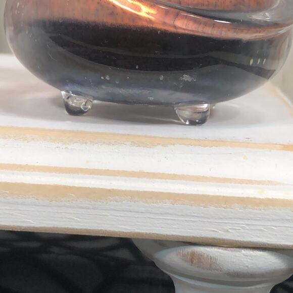 Partylite Glass Halloween Cauldron Votive Holder Set of 2 - Picture 6 of 6